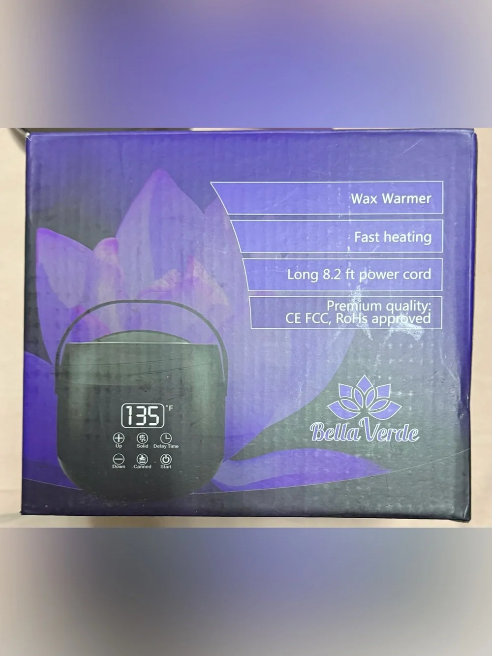 Wax Warmer Kit with Black Warmer & Accessories